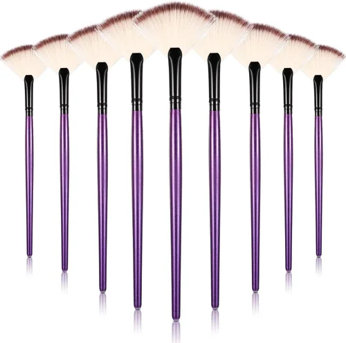 Miniatura 15 de 9 Piezas de Pinceles para Mascarilla Facial en Abanico, Pinceles Aplicadores Faciales Suaves, Herramientas para Peeling Glicólico y Maquillaje