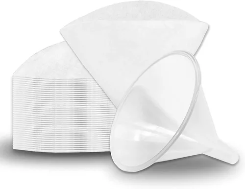 Miniatura 7 de 50 conos de filtro de 4.5" Filtros de aceite para freidora Filtro de aceite no tejido Cono de filtro de grasa Conos de filtro de aceite Mejor