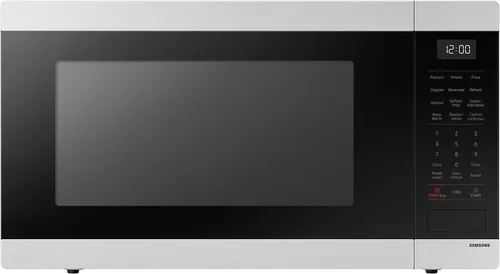 SAMSUNG Horno de microondas para encimera de 1,9 pies cúbicos con cocción por sensor, acero inoxidable, MS19DG8500SRAA