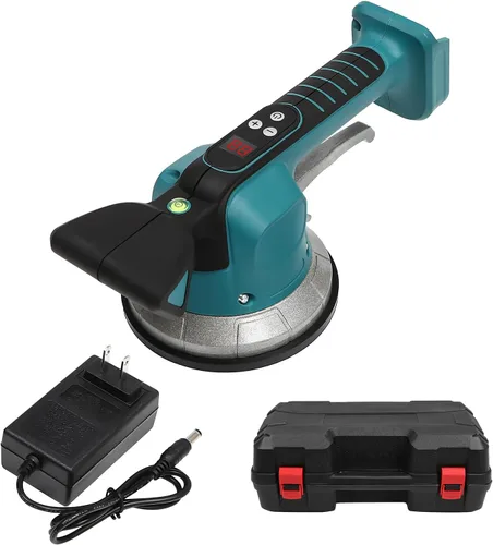 Máquina niveladora de vibraciones de azulejos, para batería de 20 V (batería no incluida), herramienta vibradora con diez velocidades ajustables y
