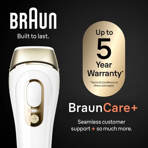 Miniatura 6 de Braun IPL Silk·Expert Pro 5 PL5347 - Sistema de depilación en casa de última generación para mujeres y hombres, resultados de larga duración, 3
