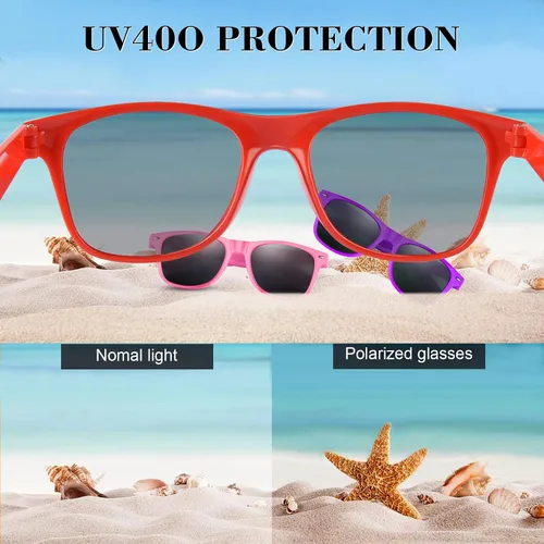 Miniatura 27 de FEPITO Paquete de 24 lentes de sol de fiesta a granel para regalos de fiesta de cumpleaños, rellenos de bolsas de golosinas para playa, piscina