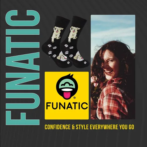 Miniatura 5 de FUNATIC Dog and Cat Novelty Socks - Perfect Pet Lover Gift - All Breeds