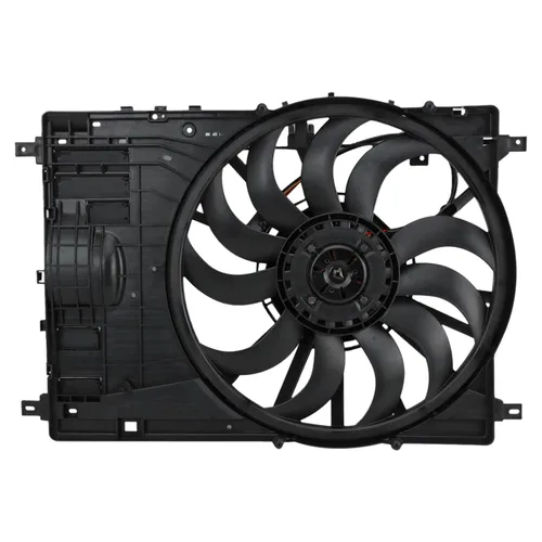 Miniatura 34 de TRQ Conjunto de ventilador de refrigeración del radiador CH3115205 compatible con Jeep Renegade 2019-2021