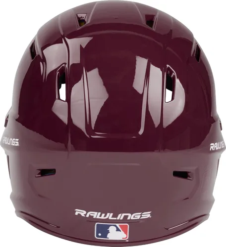 Miniatura 5 de Rawlings Casco de bateo de béisbol MACH Mate Tallas JR y SR Múltiples colores bermellón brillo