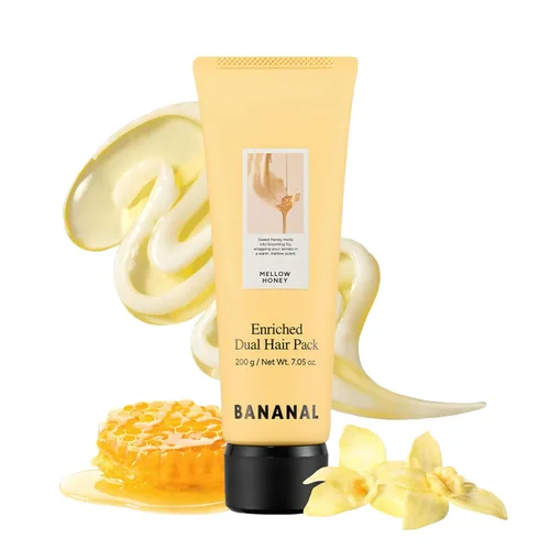 Paquete doble coreano para cabello liso y brillante, tratamiento acondicionador profundo con proteína de arroz, extracto de seda y miel, fórmula