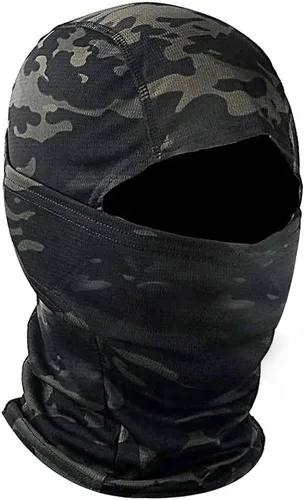 Máscara facial de camuflaje militar, bandana, pasamontañas con capucha para hombres y mujeres, entrenamiento táctico, ciclismo, esquí, caza