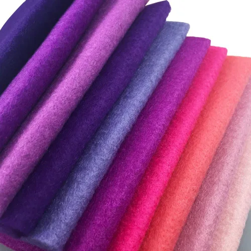 Miniatura 7 de flic-flac, 42 piezas de tela de fieltro suave de 1.4mm de espesor, pack de fieltro de colores surtidos para manualidades DIY, cuadrados de costura
