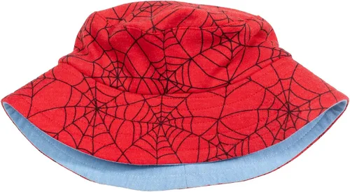 Miniatura 5 de Marvel Vengadores Spider-Man - Mameluco para bebé y sombrero de sol para recién nacido a bebé