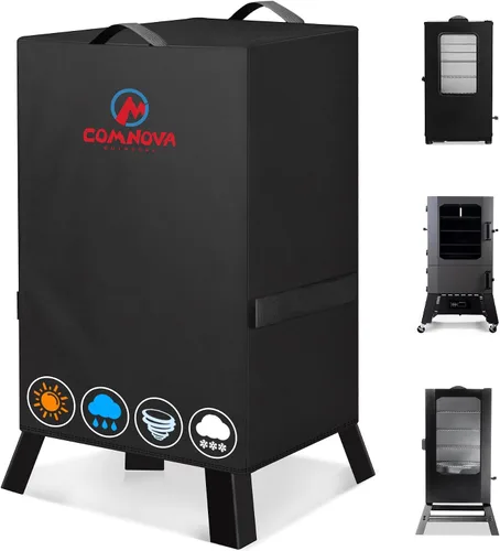 Miniatura 11 de Comnova - Funda para ahumador eléctrico de 30 pulgadas, 600D, fundas para ahumadores para ahumadores Masterbuilt resistente al agua de servicio