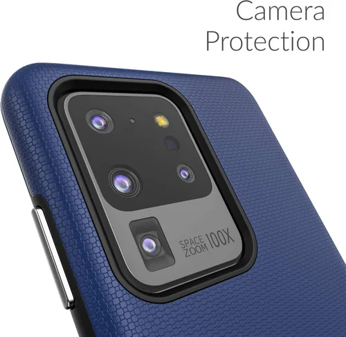 Miniatura 3 de Crave Para Samsung Galaxy S20 Ultra Caso, Funda De Doble Capa De Protección A Prueba De Golpes Para Samsung Galaxy S20 Ultra 5G (6.9 Pulgadas)