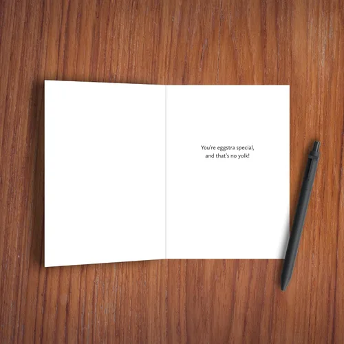 Miniatura 2 de Divertida tarjeta de amor – Abrazos y quiches para ti – Tarjetas de felicitación para feliz aniversario, solo porque sí, para él, ella, marido
