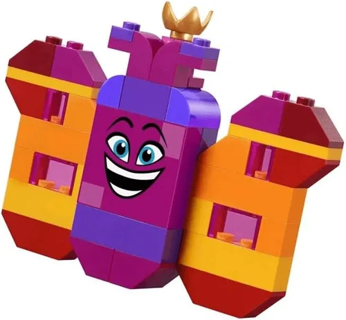 Miniatura 4 de LEGO The Movie 2 Queen Watevra's Build Whatever Box! 70825 Juguete de simulación y kit de construcción creativo para niñas y niños (455 piezas)