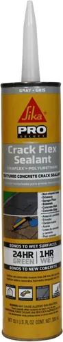 SIKA Sikaflex - Sellador Crack Flex, gris, poliuretano texturizado de alto rendimiento, autonivelante, sellador impermeable para grietas