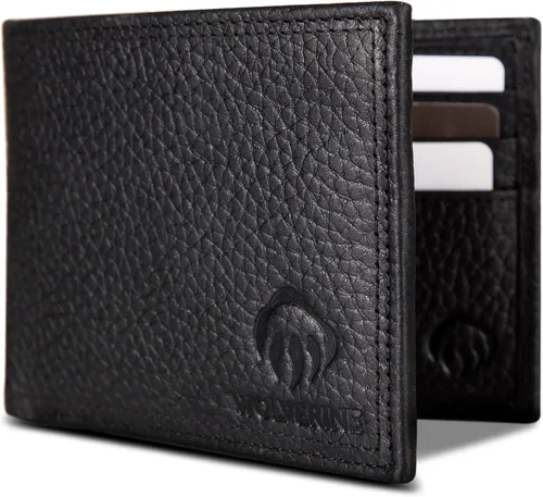 Miniatura 7 de WOLVERINE Men's Bifold Leather and Canvas Wallets