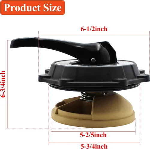 Miniatura 3 de Cubierta de llave y mango compatible con bomba de filtro de arena transparente INTEX 26645EG SX2100 Krystal