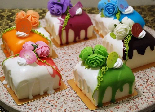 Miniatura 7 de Webake Molde cuadrado de silicona de 3 x 3 pulgadas para hornear porciones individuales para pastelería, cubitos de hielo, gelatina, jabón, velas