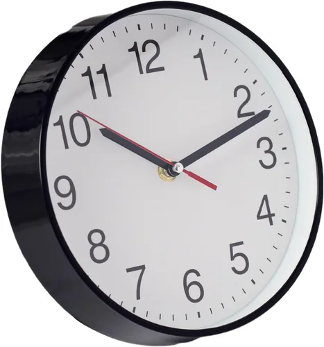 Miniatura 2 de Spinaround Reloj de pared, moderno reloj de pared con batería, silencioso, analógico, clásico, para oficina, hogar, baño, cocina, dormitorio
