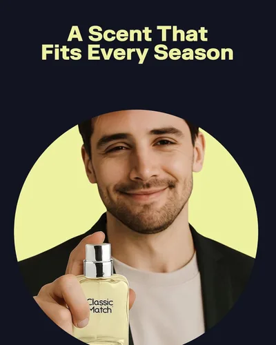 Miniatura 6 de PB ParfumsBelcam Classic Match CM Eau De Toilette Spray, fragancia fresca y elegante para hombres, notas amaderadas y florales, aroma duradero