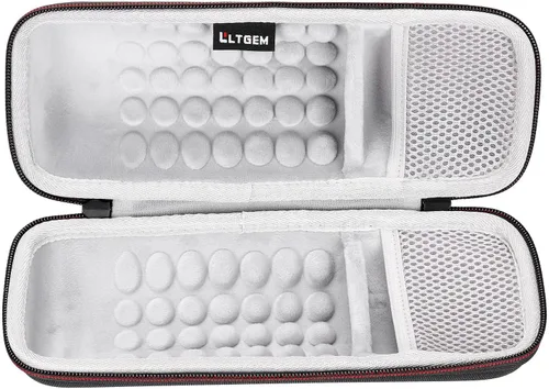 Miniatura 7 de LTGEM - Carcasa rígida de EVA para altavoz Bluetooth Bose SoundLink Revolve or Revolve (Serie II) con bolsillo de malla, color negro