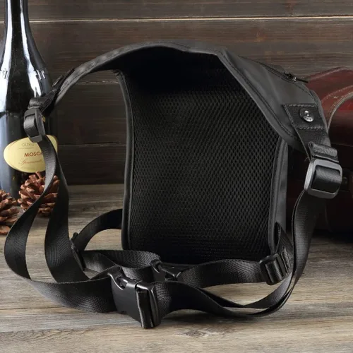 Miniatura 4 de Riñonera de cintura para hombres y mujeres, 011-negro, Casual