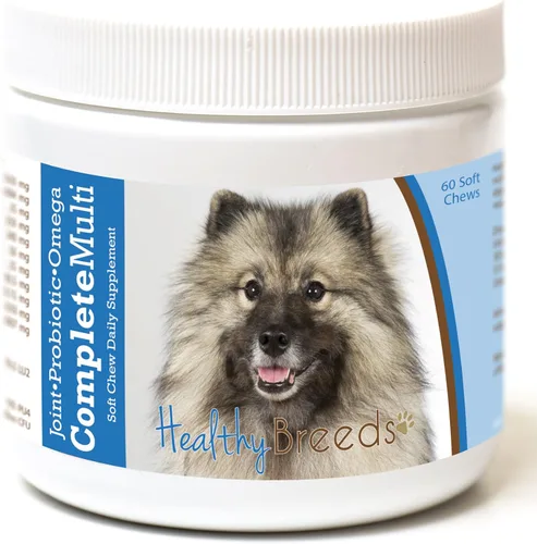 Miniatura 392 de Healthy Breeds Pug todo en uno multivitamínico suave masticable 60