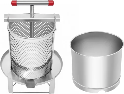 Miniatura 9 de Extractor de prensa de miel, prensa de miel de frutas grandes, extractor de cera de abejas, máquina de apicultura, máquina de prensa manual de miel
