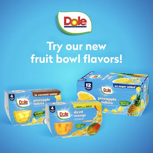 Miniatura 4 de Dole - Tazones de peras en cubos en jugo 100% de fruta, 4 oz, 12 tazas en total, sin gluten ni lácteos, refrigerios a granel para niños y adultos
