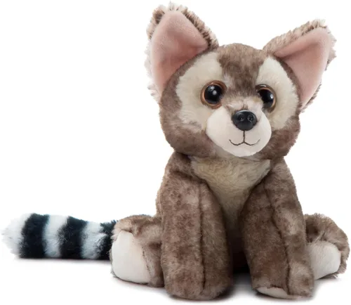 The Petting Zoo Ringtail - Peluche de gato, regalos para niños, animales salvajes de la vida silvestre, juguete de peluche lémur de 9 pulgadas