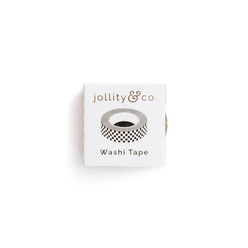 Miniatura 2 de Jollity & Co Check It! - Cinta washi en lámina dorada de choque dorado, paquete de 1 cinta washi, fácil de mezclar y combinar, cinta washi