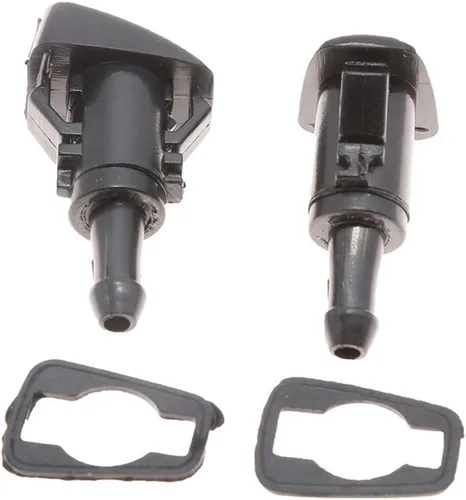 Paquete de 2 rociadores de boquilla para limpiaparabrisas delantero izquierdo derecho arandela de parabrisas boquilla para Jeep 2005-2015 Dodge