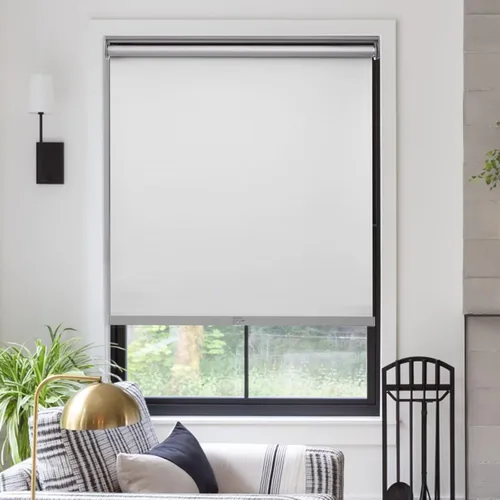MYshade CEL31WT72C - Persianas enrollables sin cordones con parada libre, persianas y cortinas para ventanas de oscurecimiento de habitación, mismas