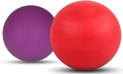 Miniatura 9 de Pelota de lacrosse para masaje WOVTE para músculos doloridos, hombros, cuello, espalda, pies, cuerpo, tejido profundo, punto de activación, nudos