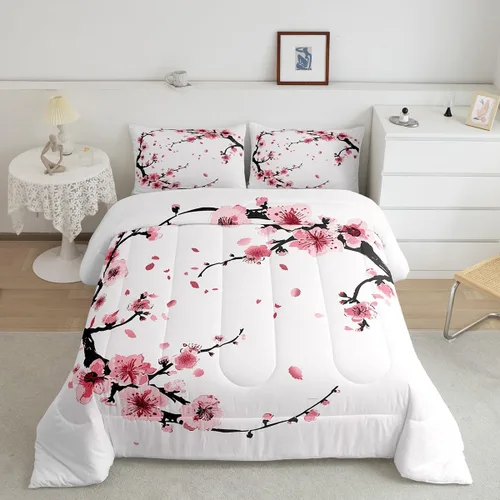 Miniatura 16 de Feelyou Juego de edredón con estampado de elefante étnico para niñas y niños, edredón de elefante, estilo bohemio exótico, juego de ropa de cama