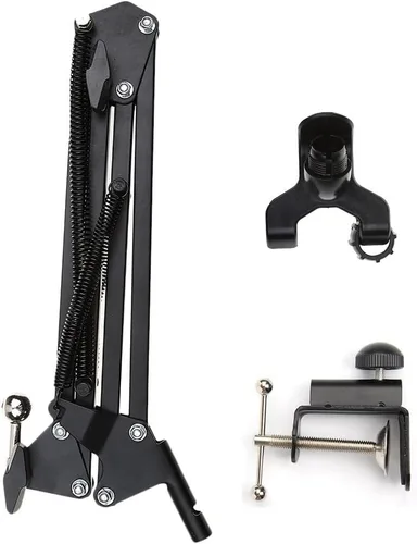 Miniatura 2 de Soporte de soporte de teléfono con brazo articulado de 33 pulgadas para hornear, manualidades, videos de demostración / transmisión en vivo
