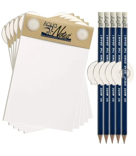 Miniatura 2 de Aqua Notes Waterproof Note Pad -5 Pack (MADE IN THE USA) Encuadernación desconocida