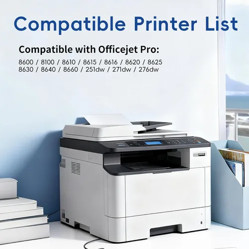 Miniatura 2 de Paquete combinado de cartuchos de tinta 950XL y 951XL (paquete de 4, BK, CMY) de repuesto para cartuchos de tinta HP 950 951, paquete combinado