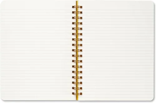 Miniatura 7 de Compendium Cuaderno de espiral - Oh, Happy Day — Un cuaderno de espiral de diseñador con 192 páginas rayadas, rayas universitarias, 7.0 pulgadas