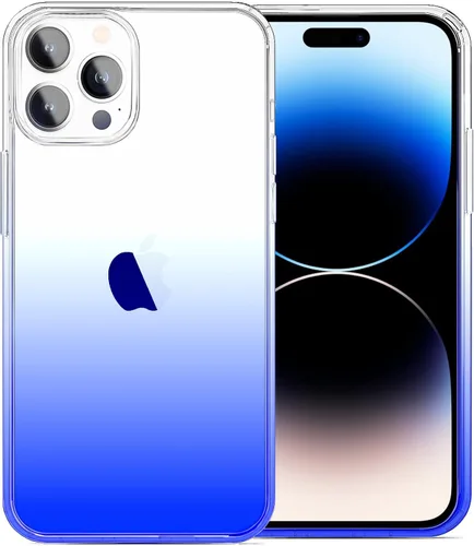 Miniatura 17 de JJGoo Funda compatible con iPhone 14 Pro Max transparente, protectora, a prueba de golpes, delgada y fina, cubierta de parachoques suave, fundas