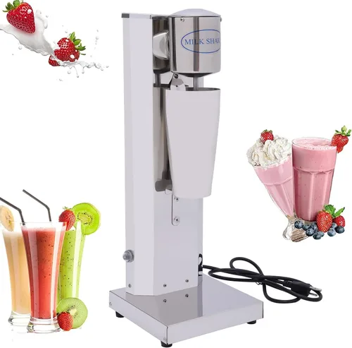 Miniatura 10 de 27.1 fl oz × 2 Máquina para hacer batidora de leche eléctrica 180 W Mezclador de hielo de frutas de jugo comercial para el hogar Mezclador