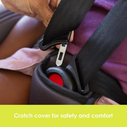 Miniatura 12 de Baby Trend Hybrid SI 3 en 1 - Asiento de coche con refuerzo de combinación con protección contra impactos laterales, Dash Orchid Orquídea Dash
