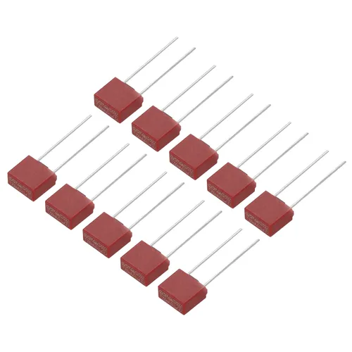 Miniatura 10 de uxcell 15pcs DIP montado en miniatura cuadrado lento golpe micro fusible para piezas electrónicas PCB LCD reparación, T1A 1A 250V, rojo