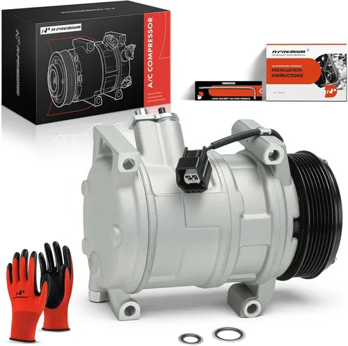 Miniatura 10 de A-Premium Compresor de A/C con embrague compatible con Chevrolet Traverse 2009-2012, GMC Acadia 2007-2012, Buick Enclave 2008-2012, Saturn Outlook