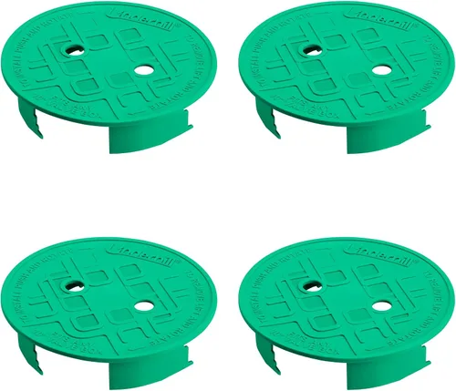 Miniatura 19 de Underhill Tapa de Caja de Válvula de Rociador Redonda, VersaLid 6 Pulgadas a 7 Pulgadas Universal, Cubierta para Sistema de Riego Automático
