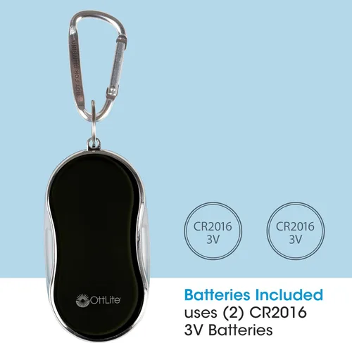 Miniatura 4 de Lupa LED de bolsillo con clip de mosquetón, negro, venta al por menor