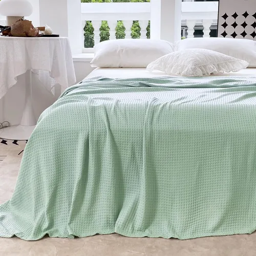 Miniatura 26 de AmyHomie Manta refrescante, 100% rayón derivado del bambú, manta de verano fresca para durmientes acalorados, mantas suaves y cómodas para todas