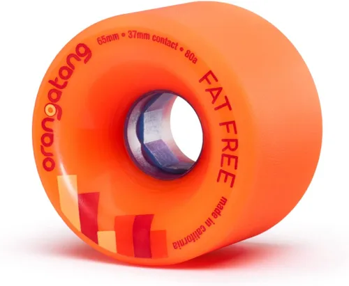 Miniatura 8 de Orangatang Fat Free 2.559 in Freeride Longboard Skateboard Ruedas (juego de 4)