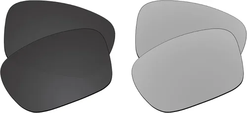 EZReplace Lentes de repuesto para gafas de sol Oakley Holbrook XL OO9417 (lentes polarizadas) se adapta a la montura Oakley Holbrook XL (negro