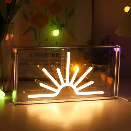 Miniatura 5 de Letrero de neón LED para fiesta, escritorio, dormitorio, hogar, cumpleaños, decoración artística con USB