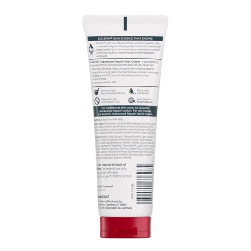 Miniatura 2 de Eucerin Advanced Repair Light Feel - Crema para pies, 3 onzas (paquete de 4)